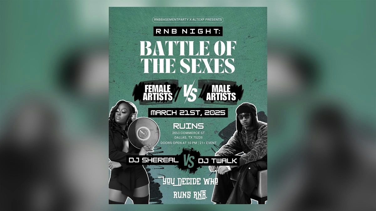 RNB Night: Battle Of The Sexes