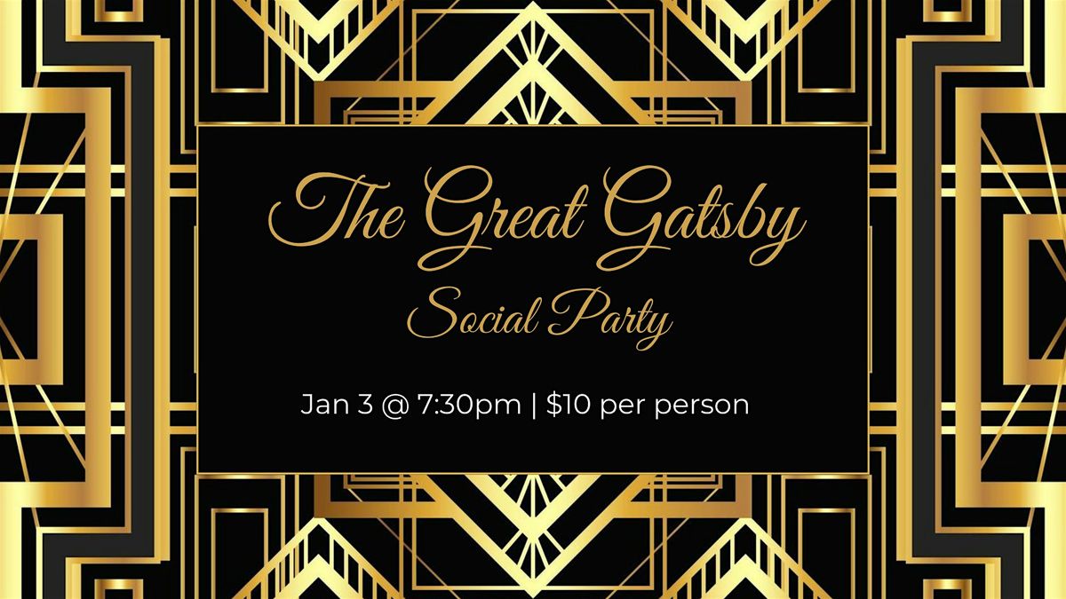 The Great Gatsby Social Party