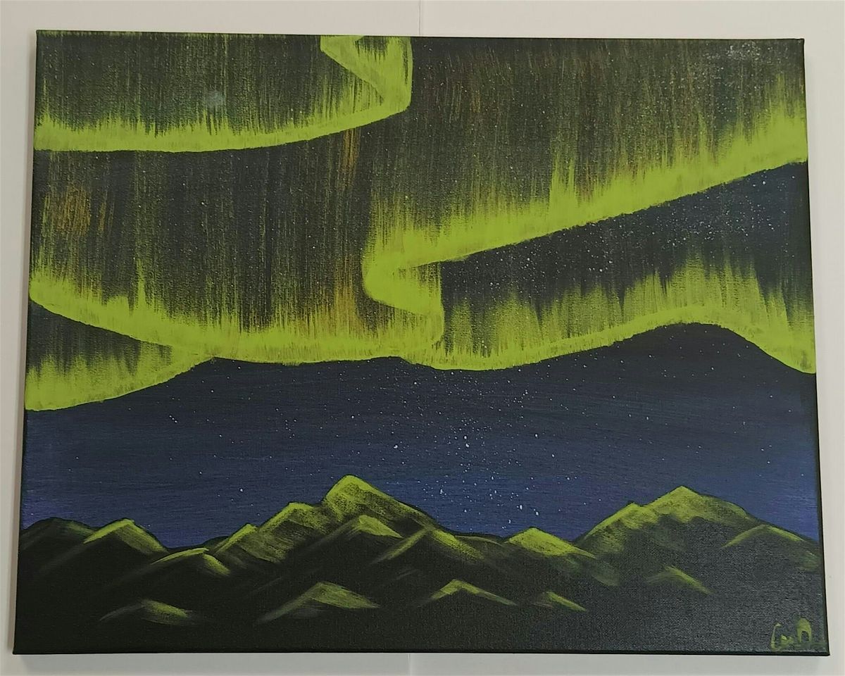 Northern Lights  Painting (beginner) - Hilo