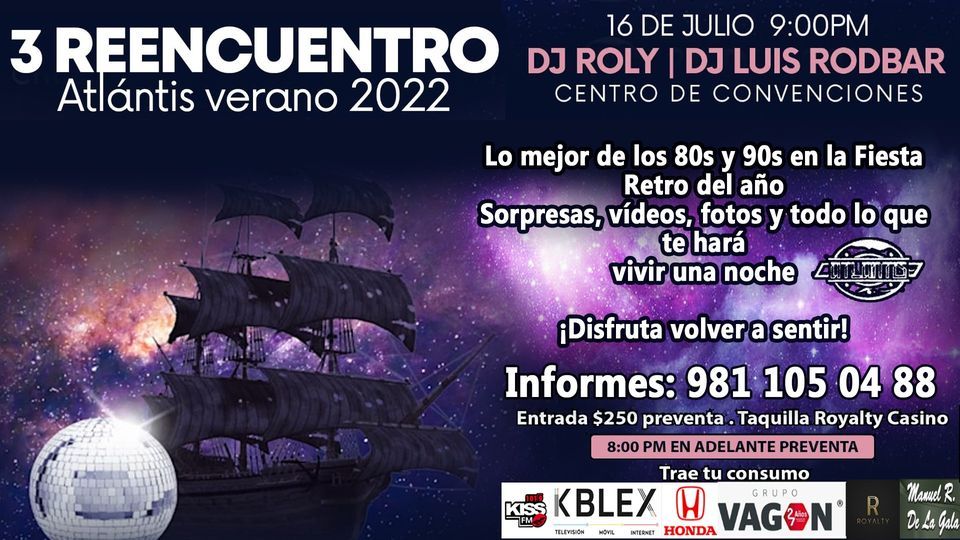 3er REENCUENTRO Atlantis Verano 2022