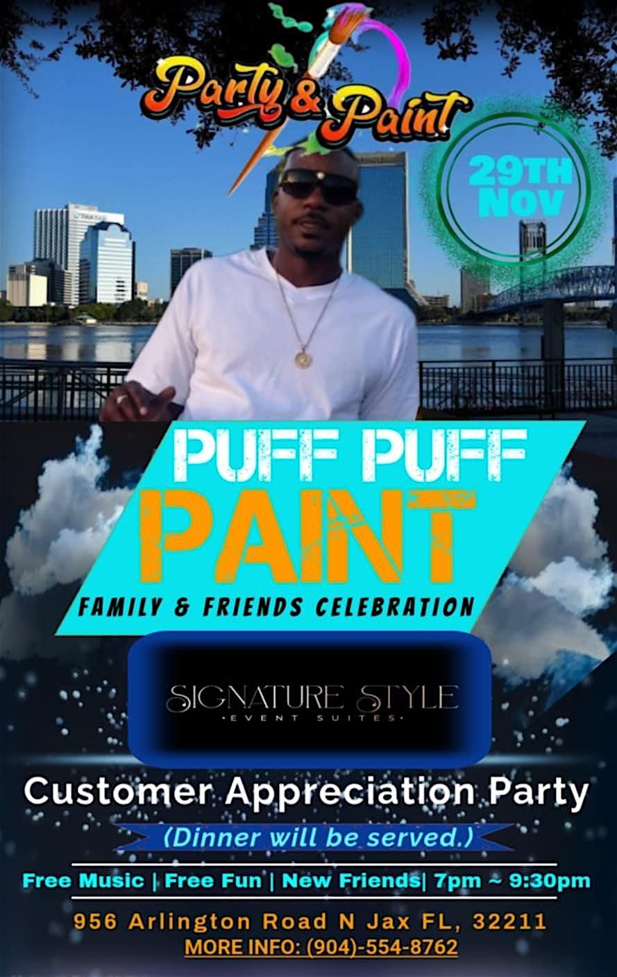 Puff Puff Paint Friends & Family Celebration