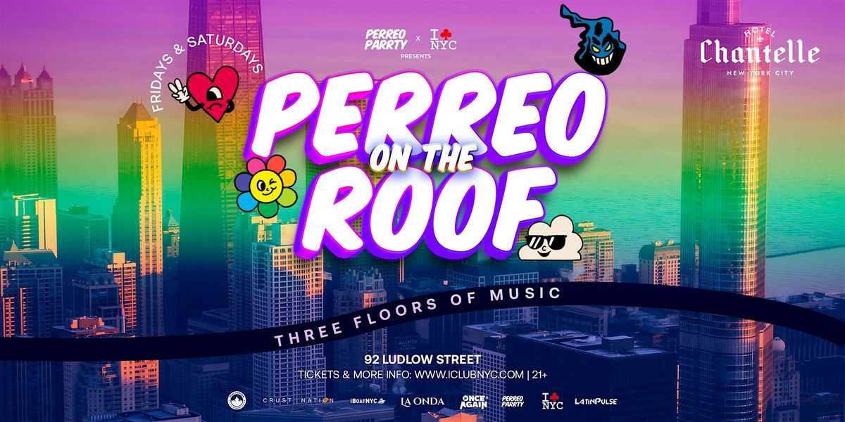 HOTEL PERREO - REGGAETON Latin Rooftop Party