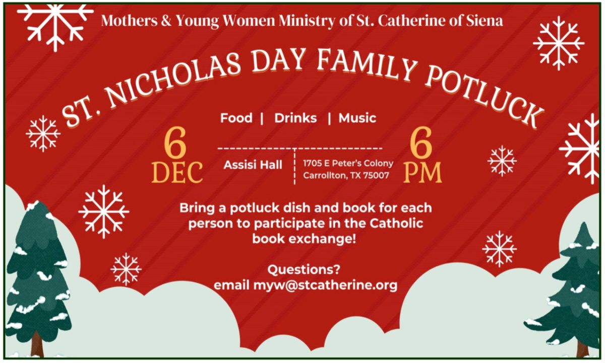 St. Nicholas Day Family Potluck