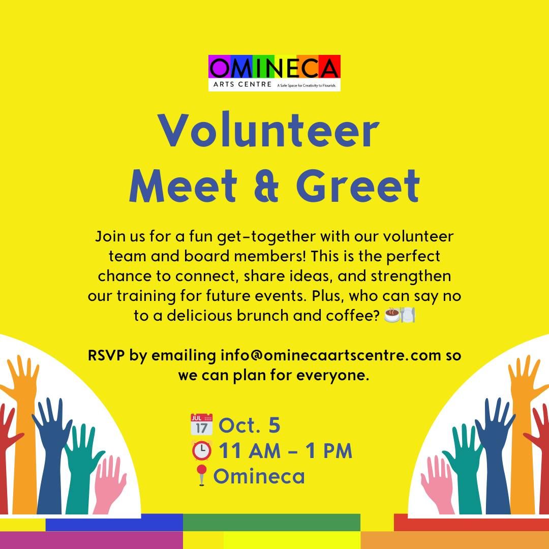 Omineca's volunteers and board meet and greet