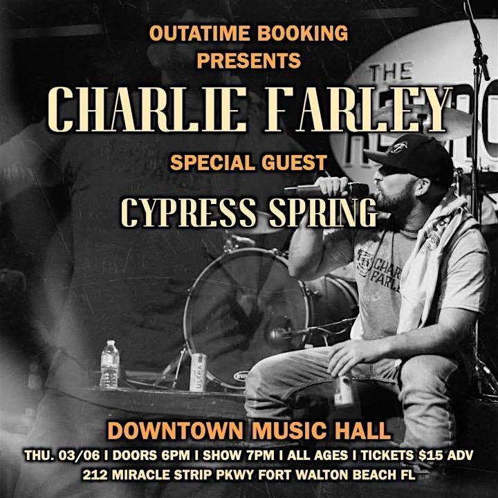 Outatime Booking Presents: Charlie Farley