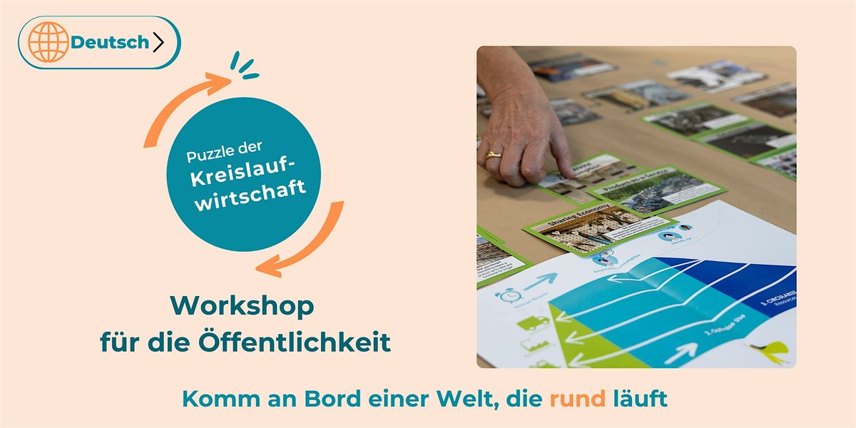 Puzzle der Kreislaufwirtschaft in M\u00fcnchen, Germany