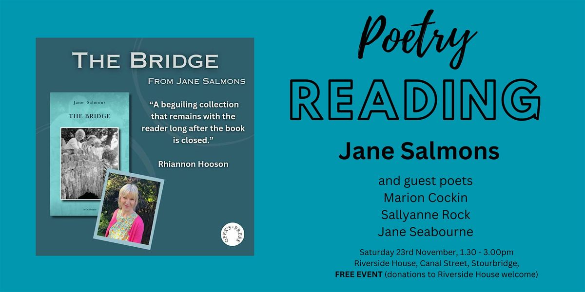 Poetry Reading with Jane Salmons and guests