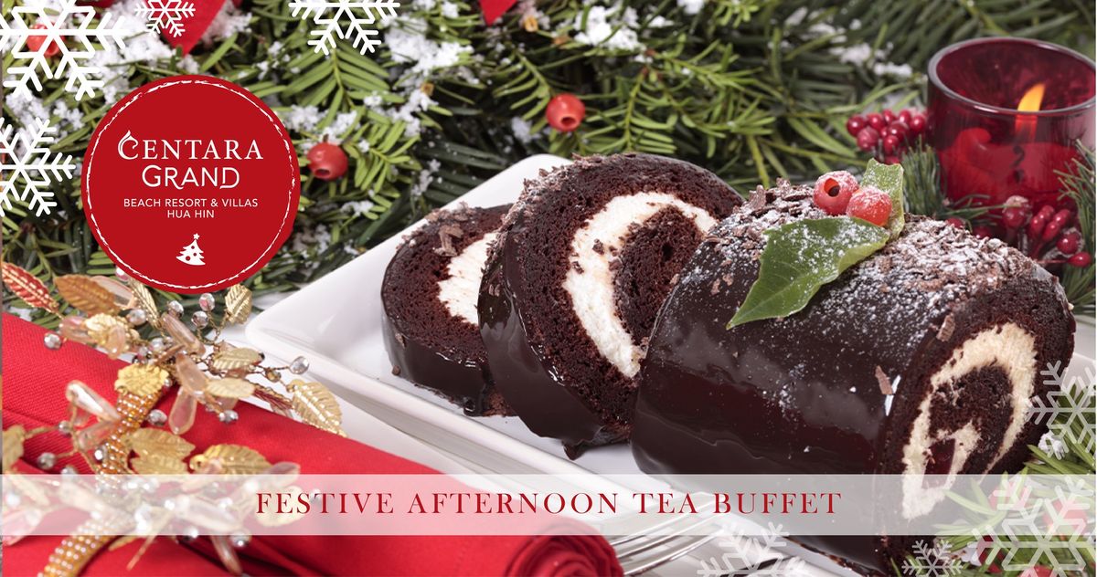 FESTIVE AFTERNOON TEA BUFFET