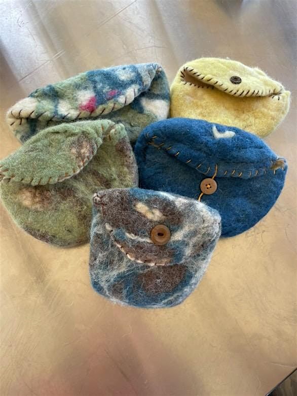 Wet Felt a Cute Pouch