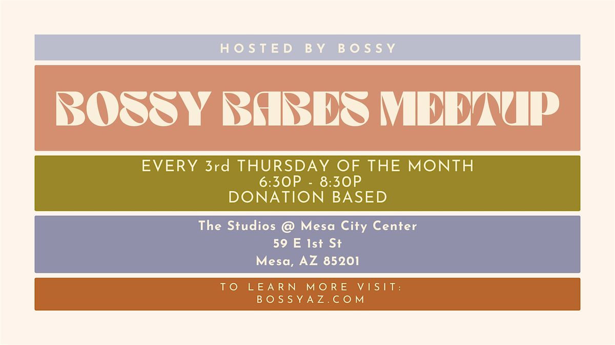 Bossy Babes Meetup