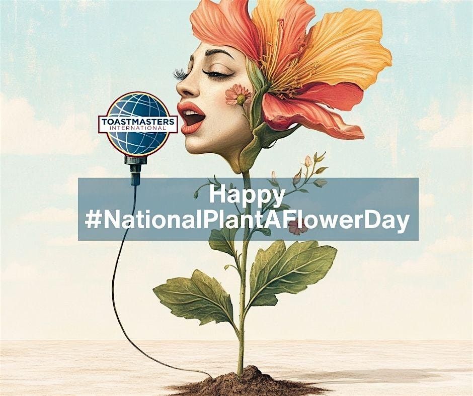 Celebrate #NationalPlantAFlowerDay with Wordspinners!