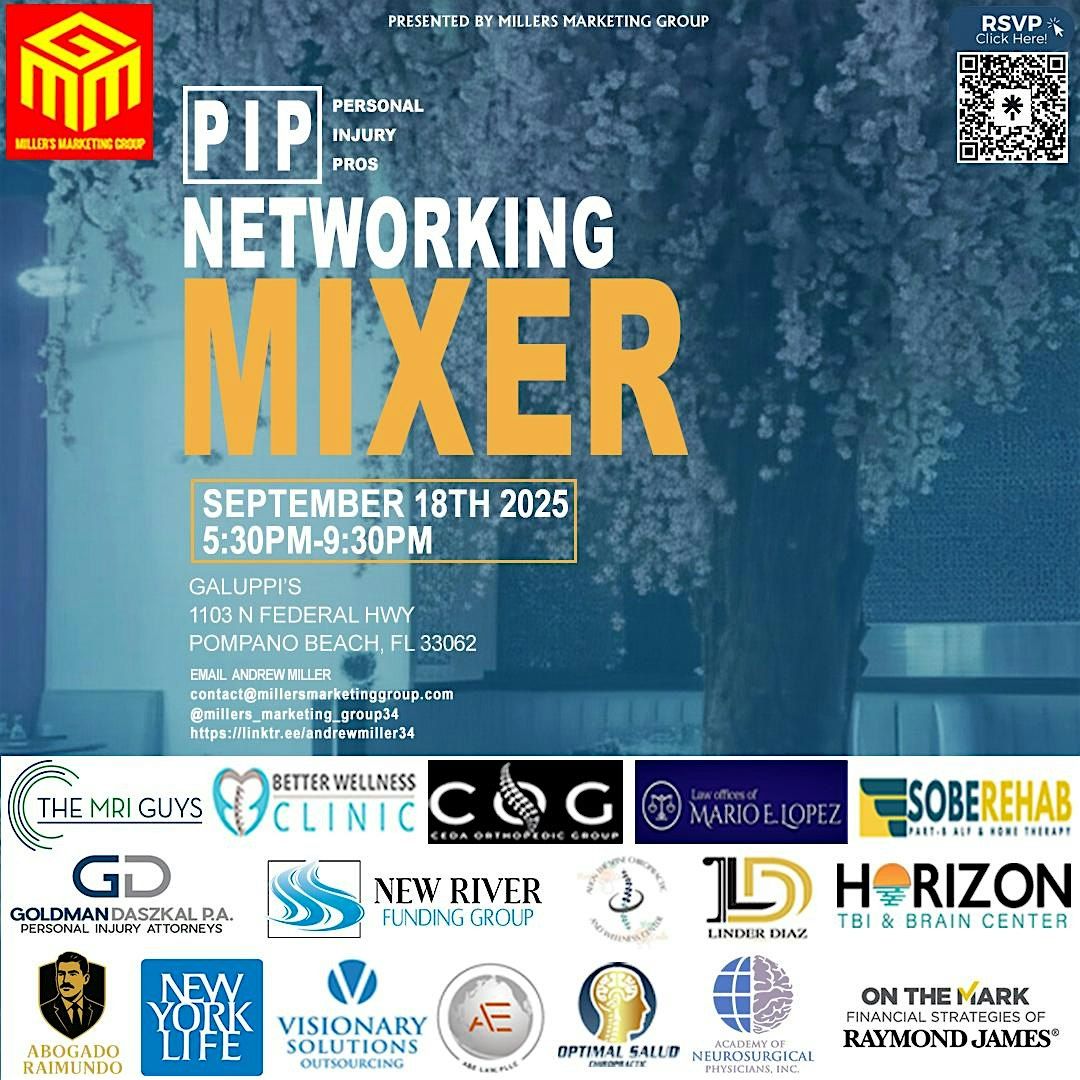 Personal Injury Pros Networking Mixer