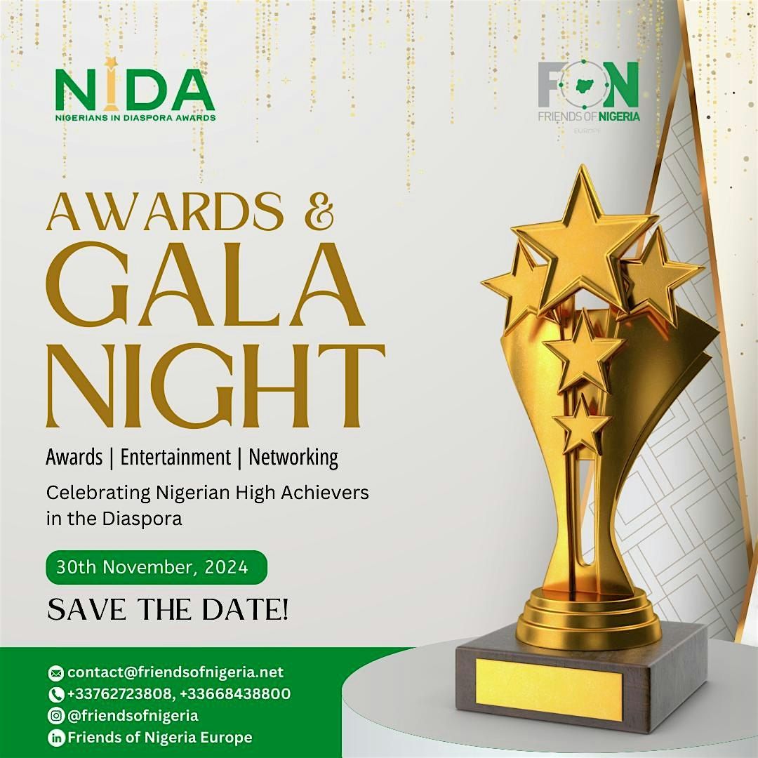 NIGERIANS IN DIASPORA AWARDS GALA (NIDA)