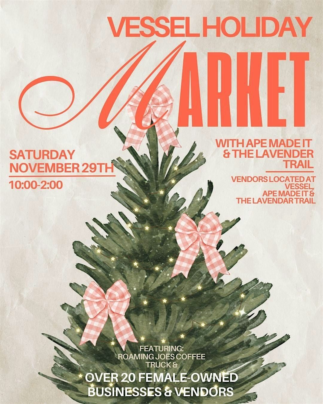 Vessel Collective: Holiday Market