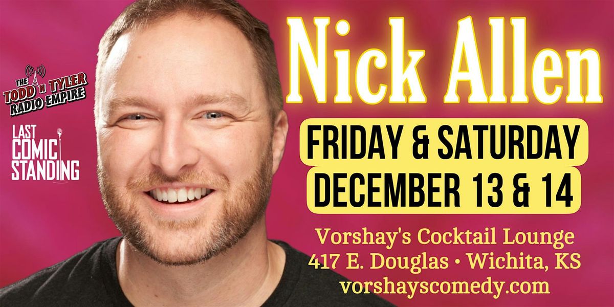 Nick Allen live at Vorshay's!