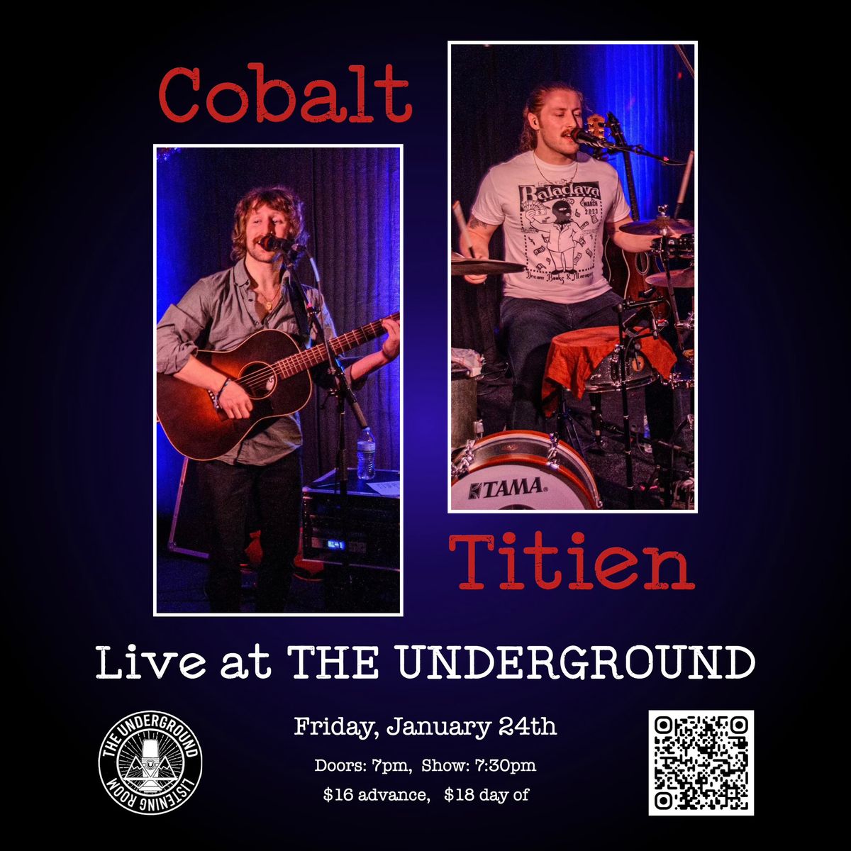 Cobalt and Titien at The Underground