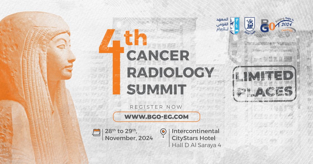 4th Cancer Radiology Summit | BGO 2024