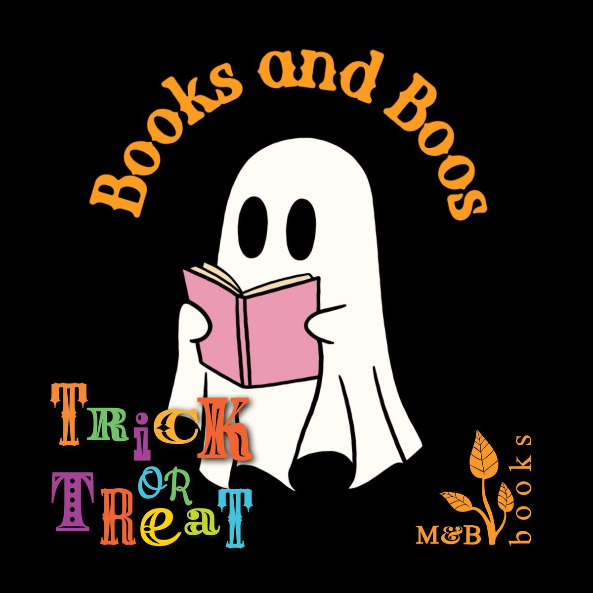 Books and Boos  Trick or Treating 