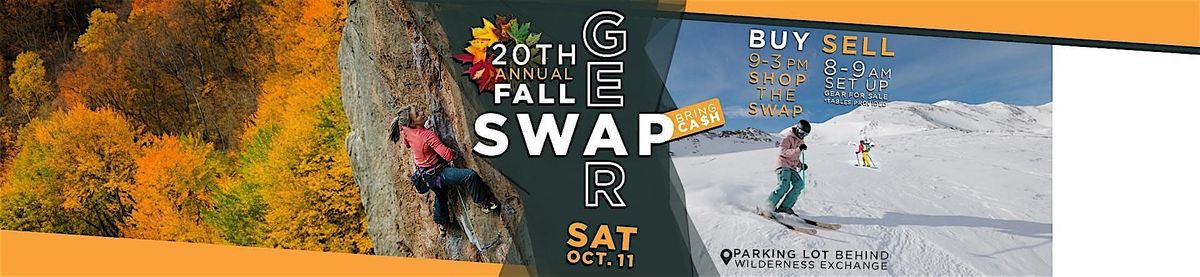 Wilderness Exchange Fall Gear Swap!