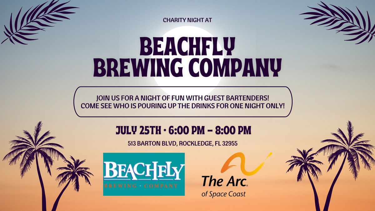 Charity Brewtender Night at BeachFly Brewing Company!