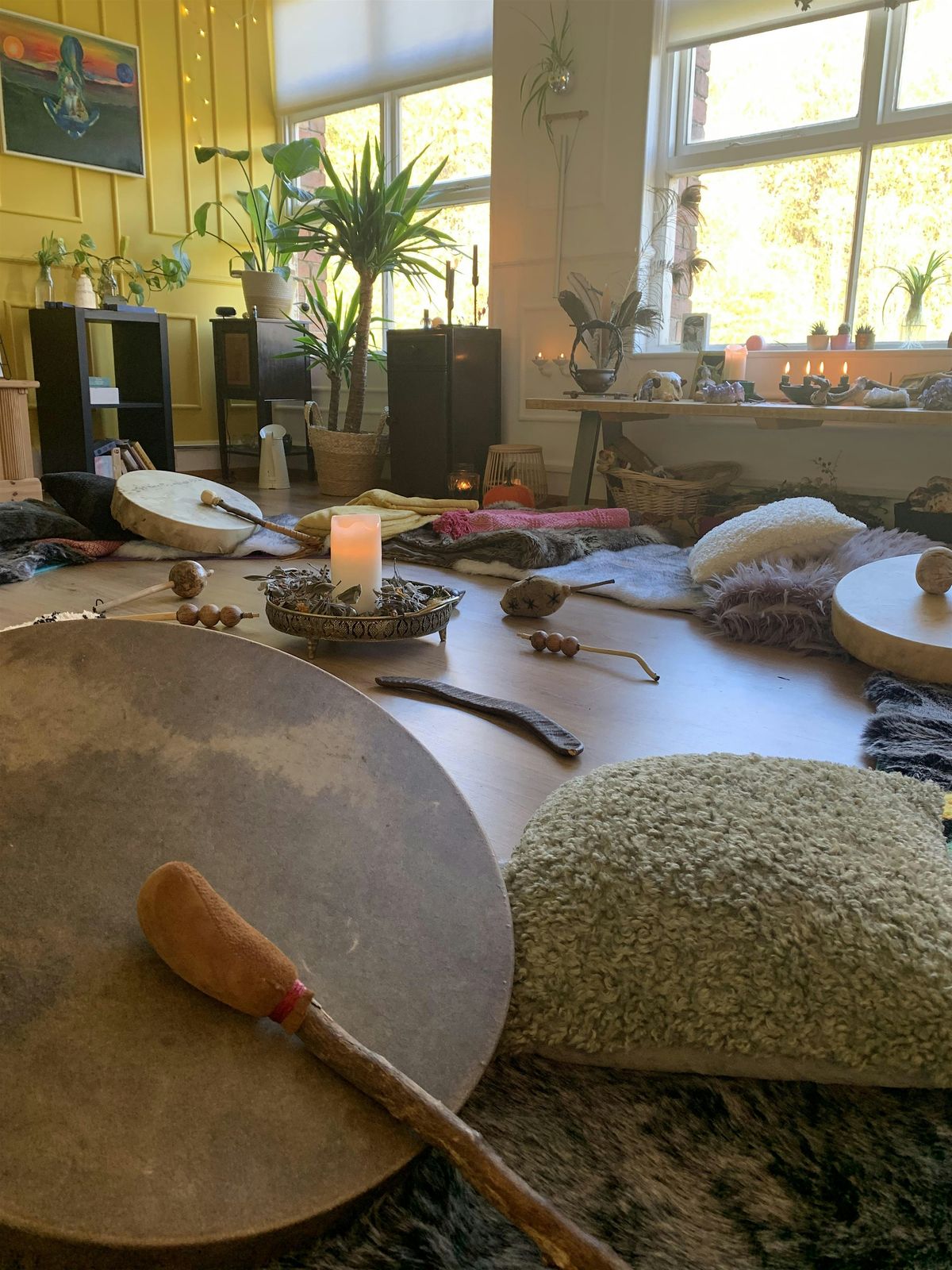 New Moon Drum Journey and Drumming Circle