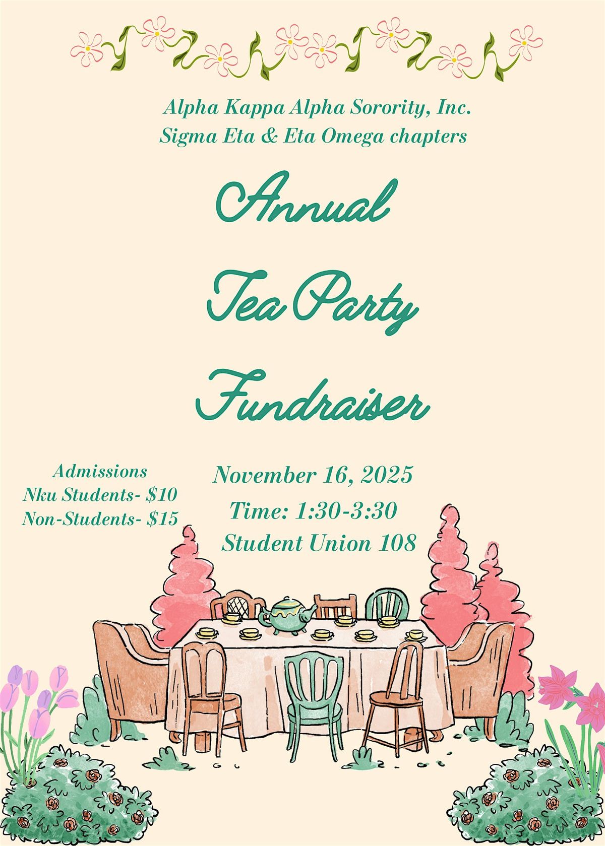 Annual Tea Party Fundraiser