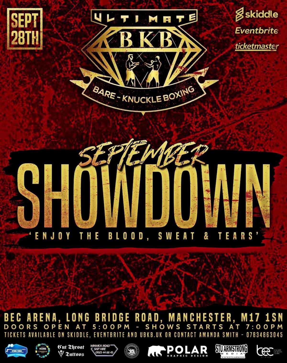 Ultimate Bare Knuckle Boxing - The September Showdown 