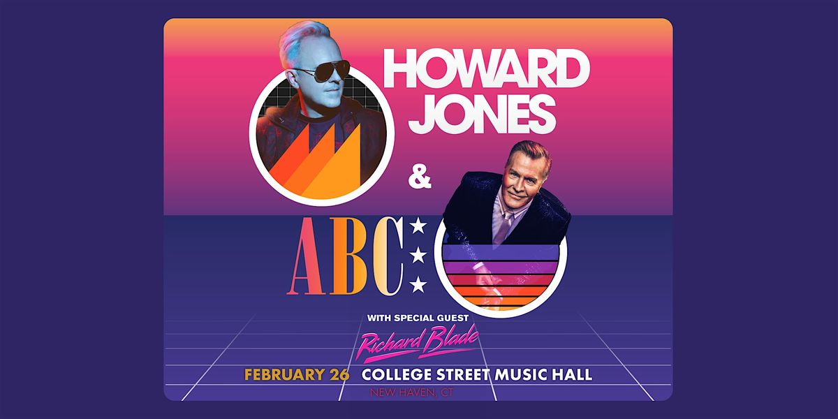 Howard Jones & ABC with Richard Blade