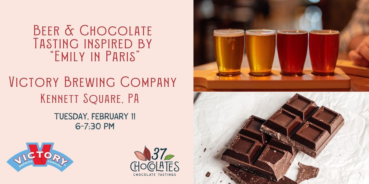 \u201cEmily in Paris\u201d Beer & Chocolate Tasting