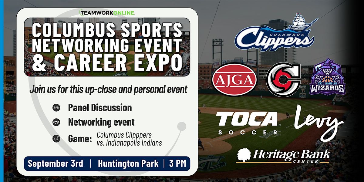 Columbus Sports Networking Event & Career Expo  pres. by TeamWork Online