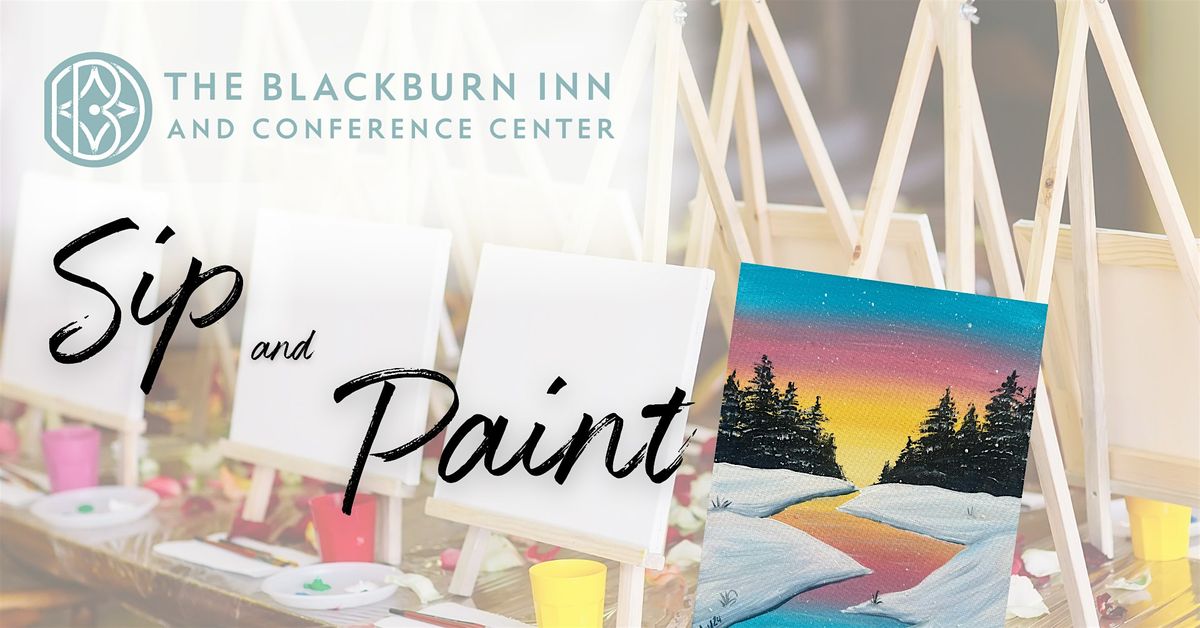 Sip and Paint at The Blackburn