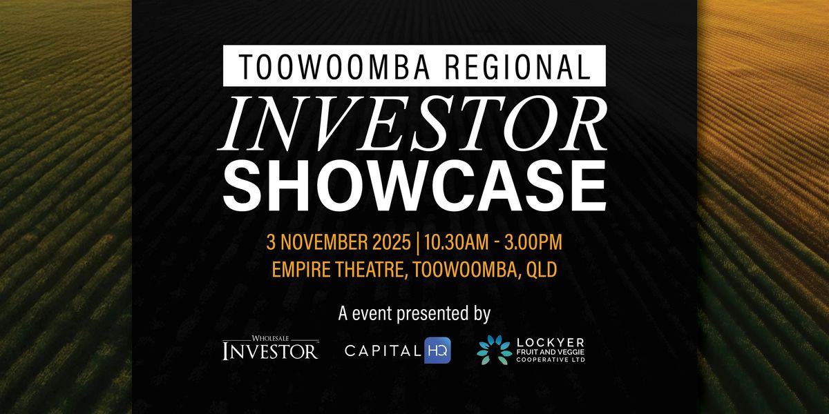 Toowoomba Regional Investor Showcase Lunch
