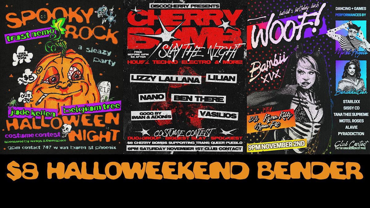 Halloweekend Bender 3 Day Pass!