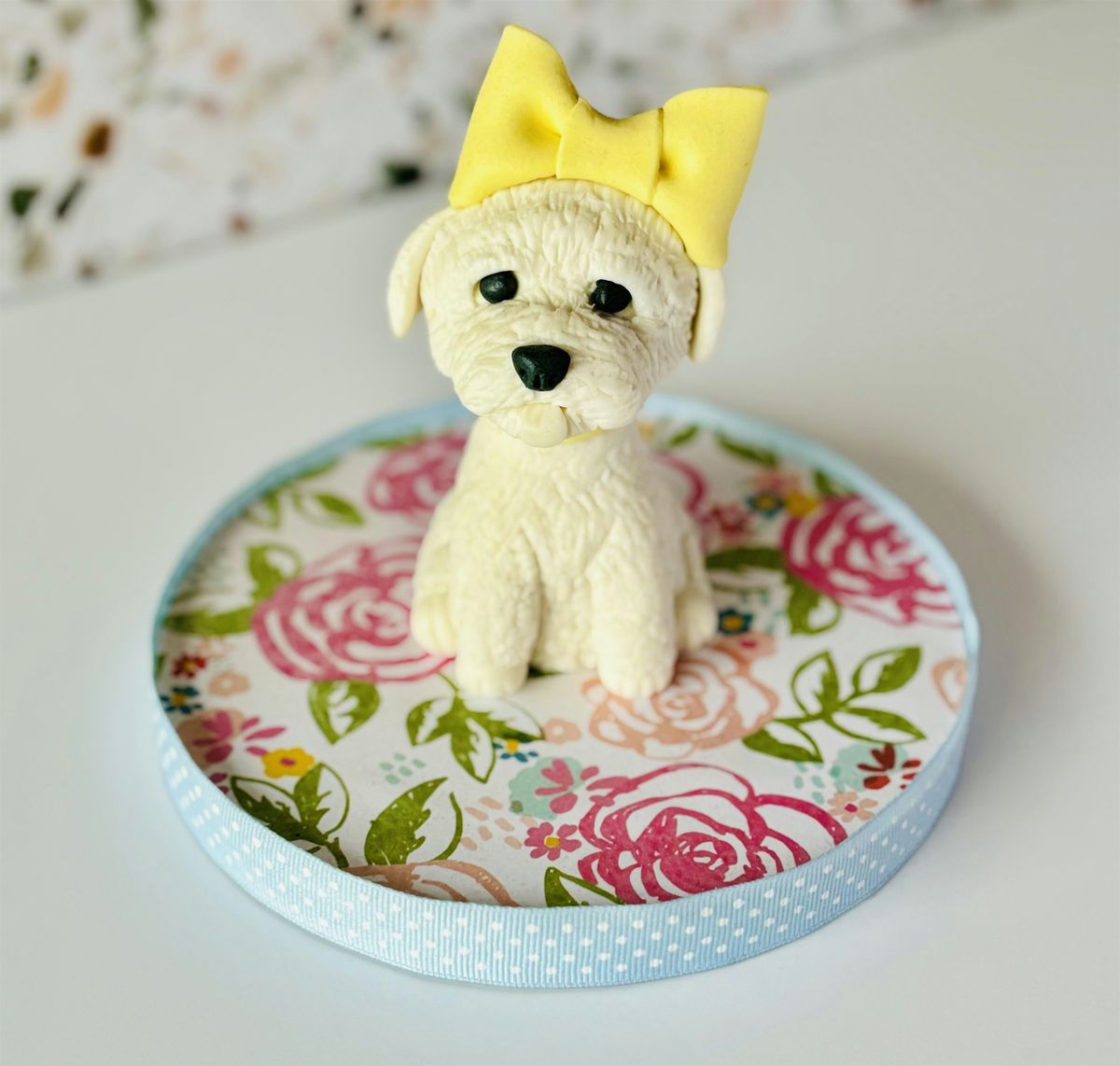 Fondant Dog Cake Topper