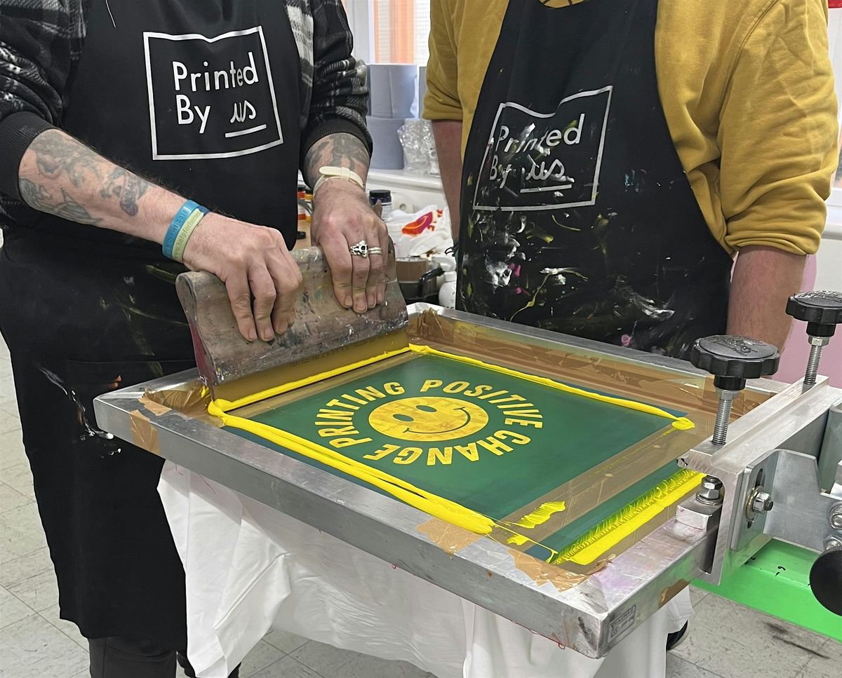 Screen Printing onto T-shirts & Cards