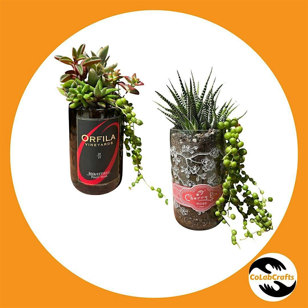 Bottled Up Succulent Workshop