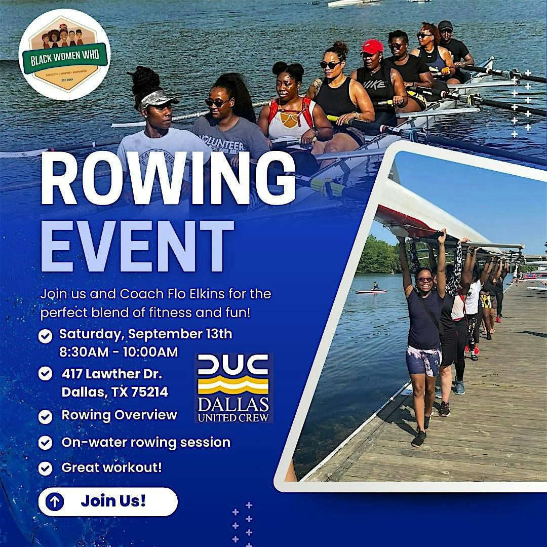 Rowing Event $70 *Payment Link in Event Details*