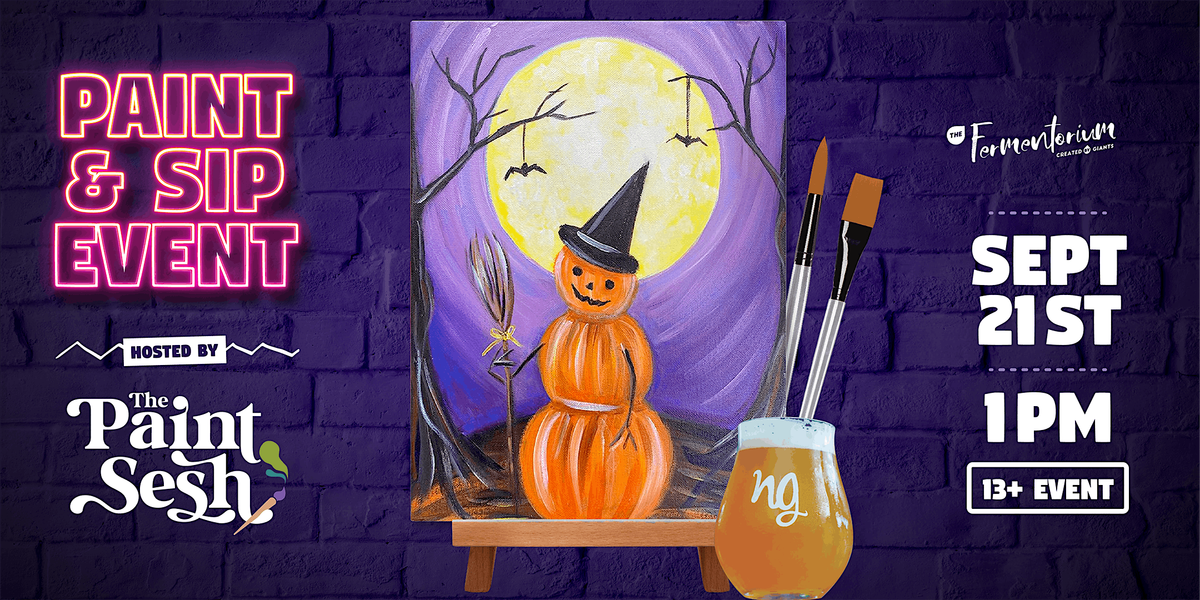 \u201cPumpkinman\u201d Paint & Sip Painting Event in Cincinnati, OH