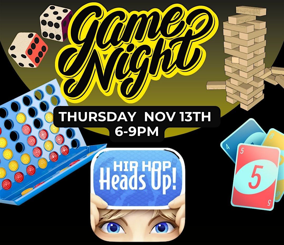 Game Night with a Hip Hop Twist!
