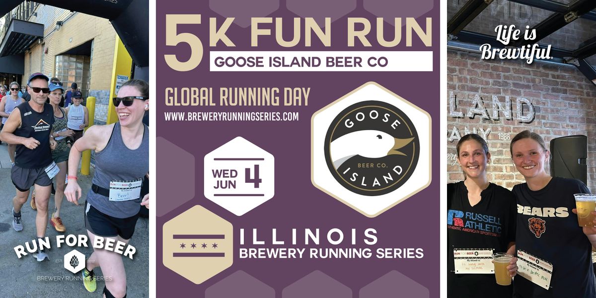 5k Beer Run x Goose Island Beer Co. | 2025 Illinois Brewery Running Series