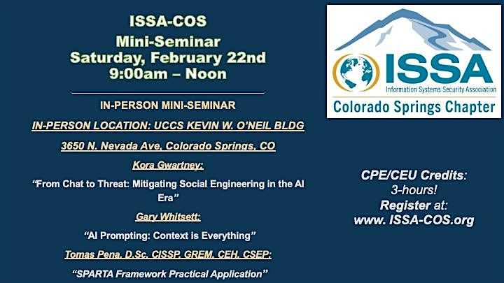 ISSA COS February 2025 Mini-Seminar