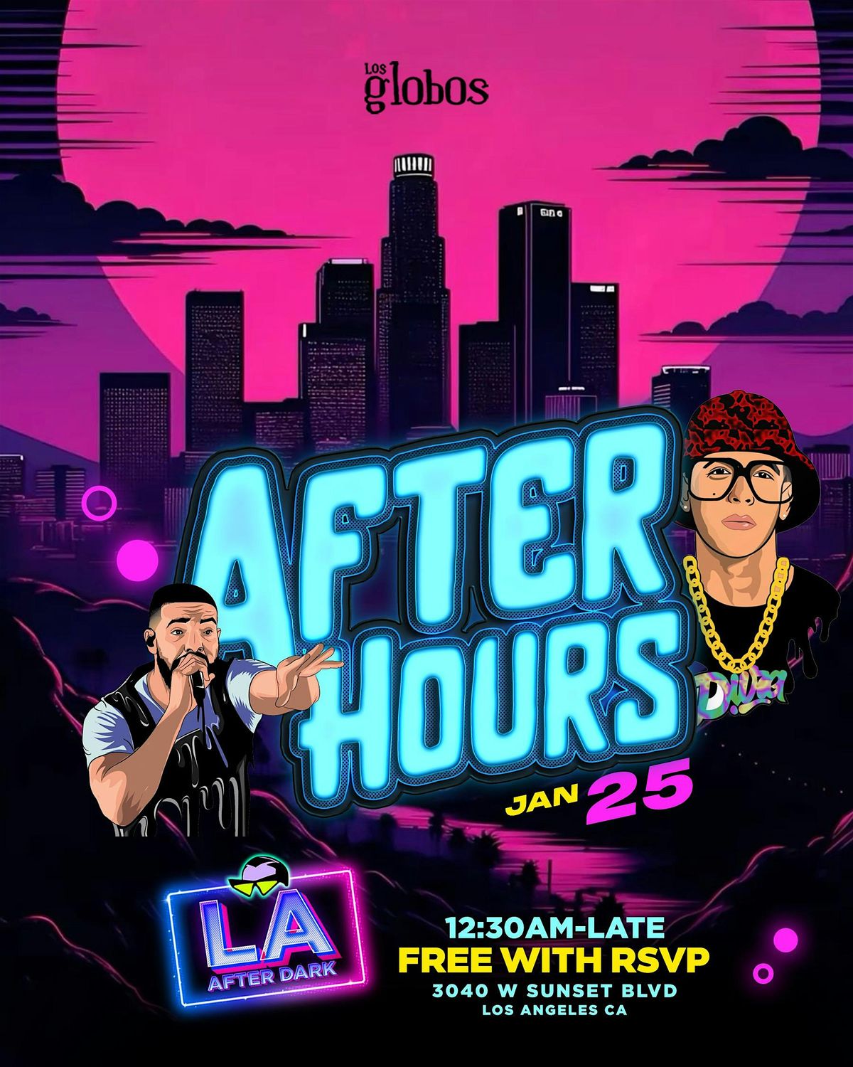 18+ SATURDAY LA AFTER DARK AFTER HOURS 11:59PM-4AM