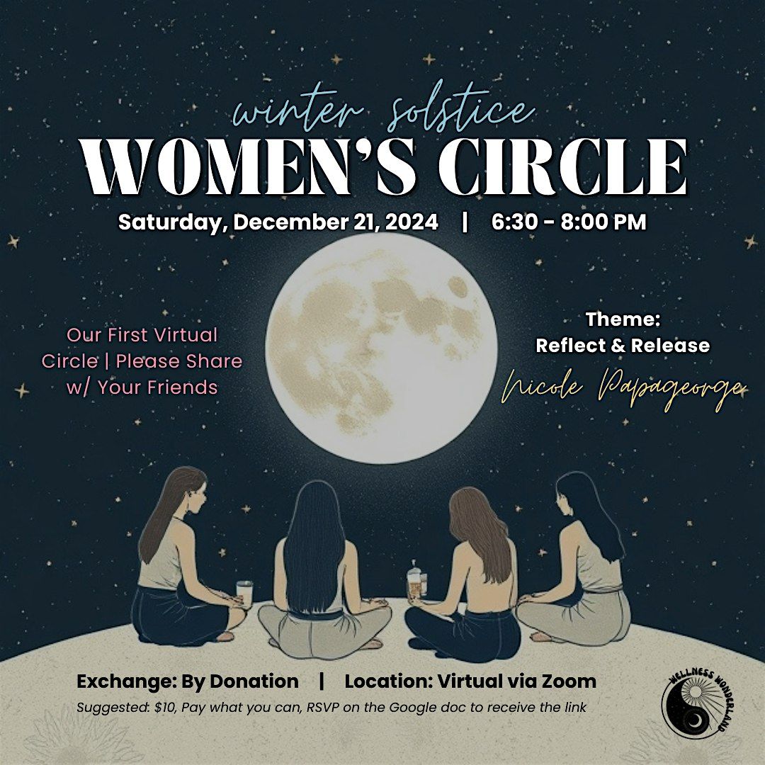 Wellness Wonderland - Winter Solstice Virtual Women's Circle