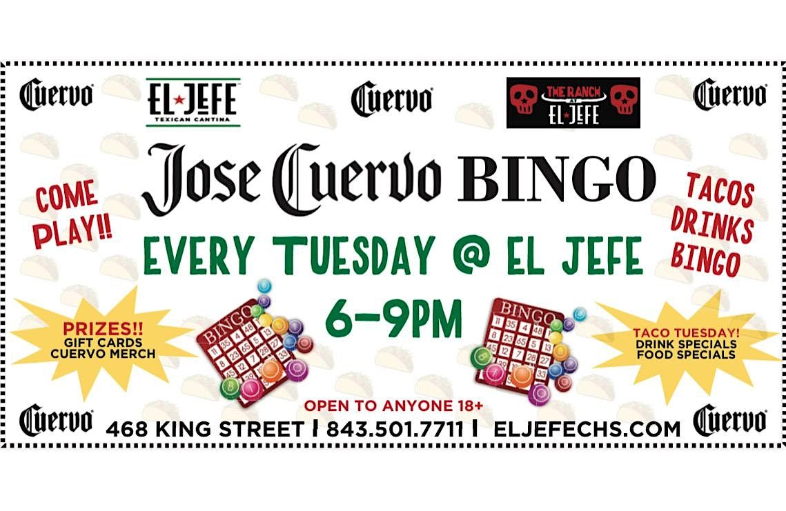 Jose Cuervo Bingo Night at El Jefe