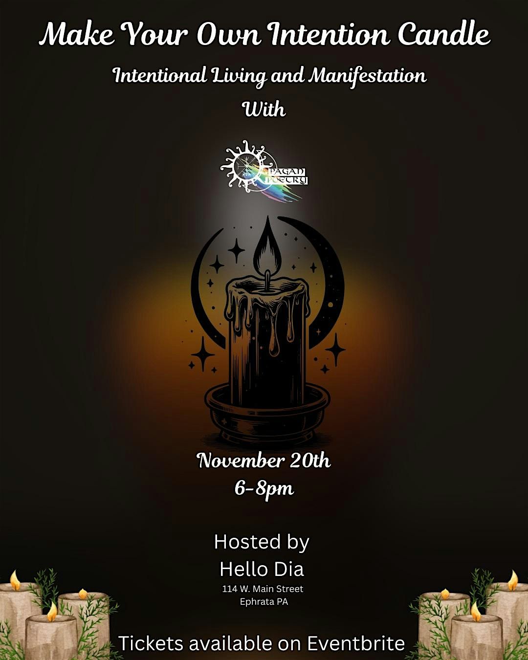 Make Your Own Intention Candle-Intentional Living and Manifestation