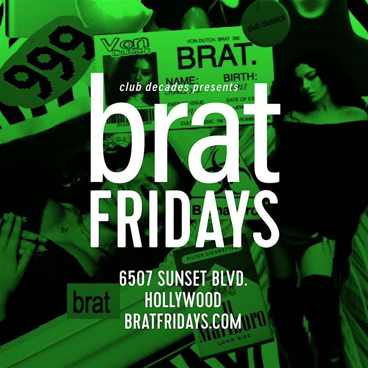 Brat Fridays 8\/22 @ Warwick