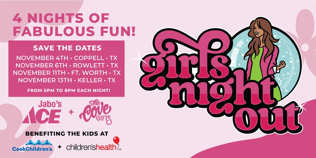 Jabo's Ace & The Cove Gifts Keller: Girls Night Out 2025!