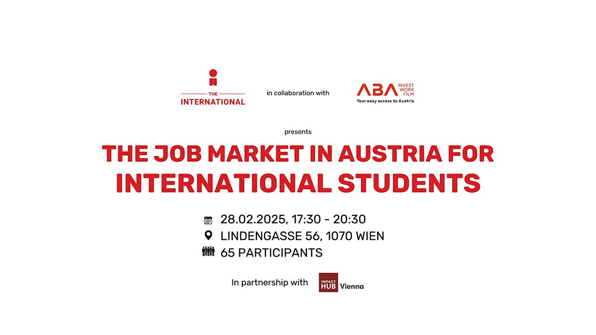 The Job Market in Austria for International Students