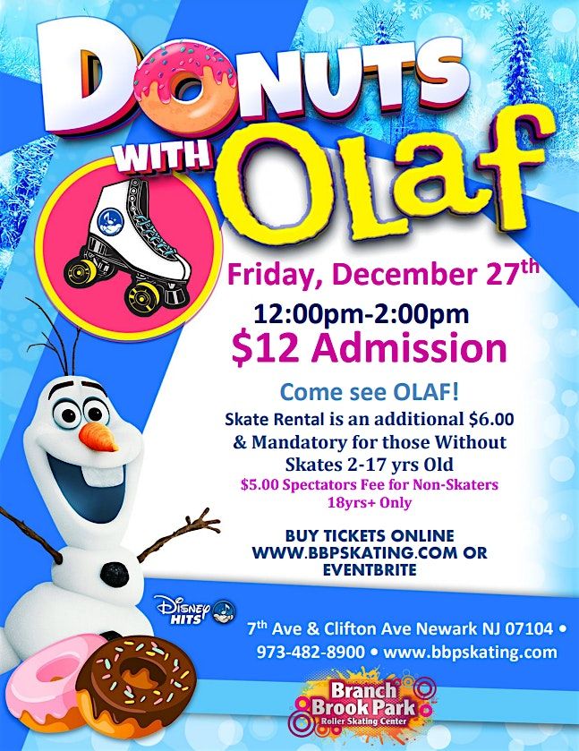 Donuts with Olaf Skate