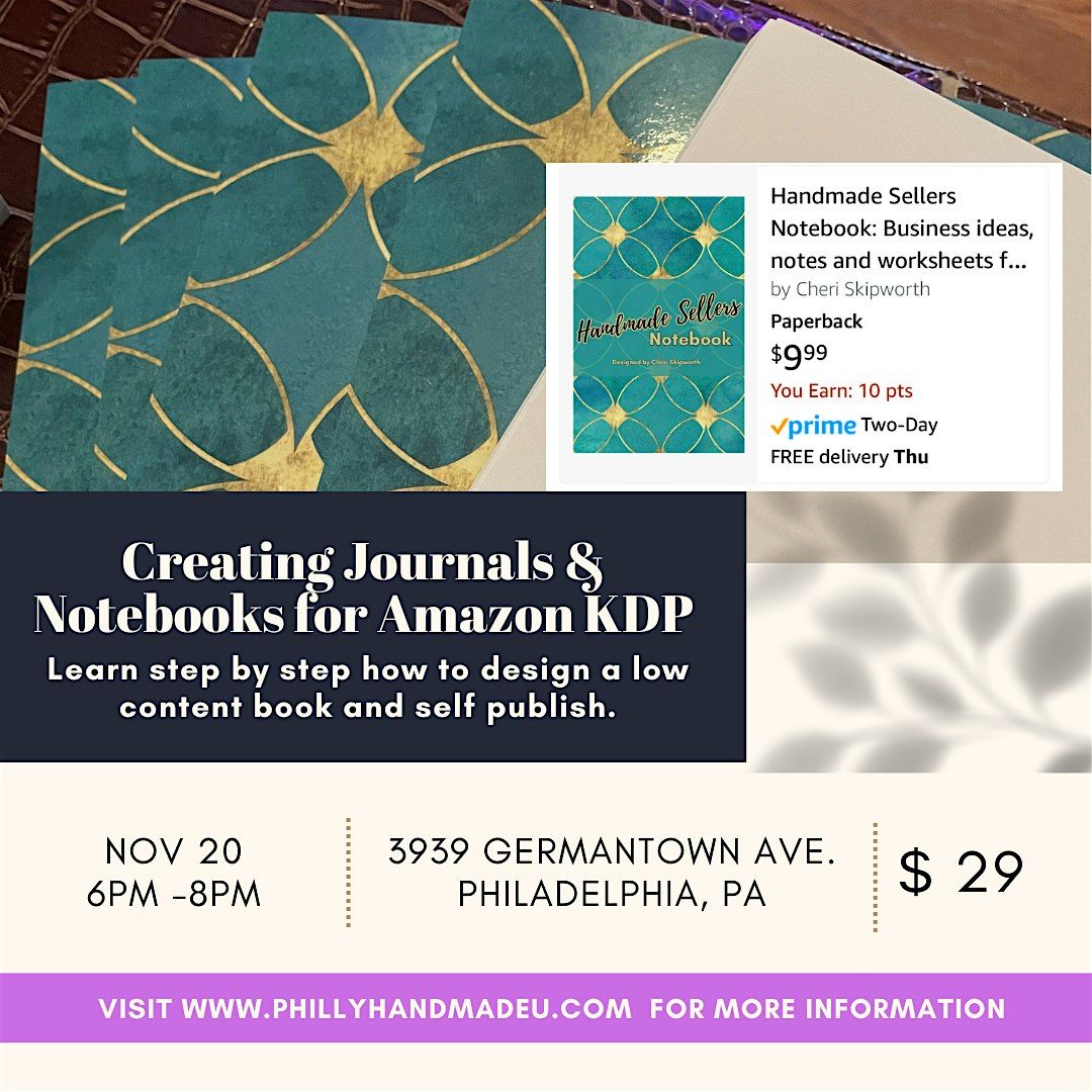 Designing Journals and Notebooks for Amazon KDP